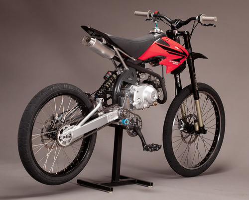  motoped - môtô off-road phong cách xe đạp - 2