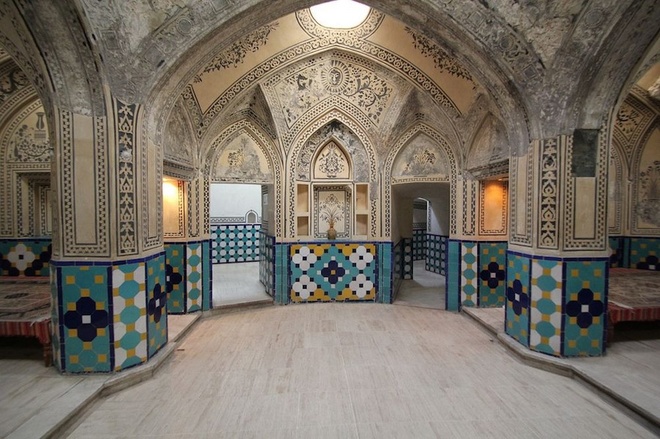 Nhà tắm công cộng tráng lệ nhất iran - 4