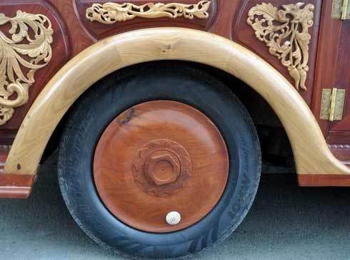  ôtô gỗ tự chế đầu tiên tại việt nam - 10