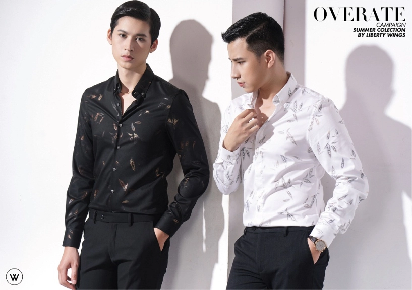 Overate shirt campaign bộ sưu tập sơ mi của liberty wings - 12