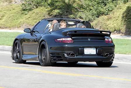  porsche 911 turbo toàn đen của david beckham - 5