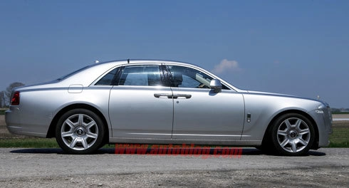  rolls-royce ghost bản nâng cấp trên đường thử - 2