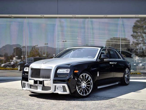  rolls-royce ghost black bison - 1