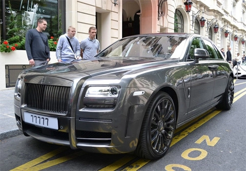  rolls-royce ghost độ biển ngũ quý - 1