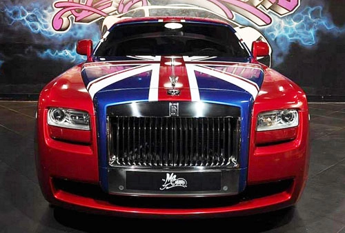  rolls-royce ghost độ màu lạ - 1