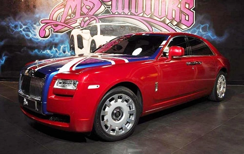  rolls-royce ghost độ màu lạ - 2