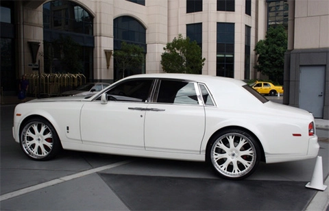  rolls-royce phantom độ toàn trắng - 1