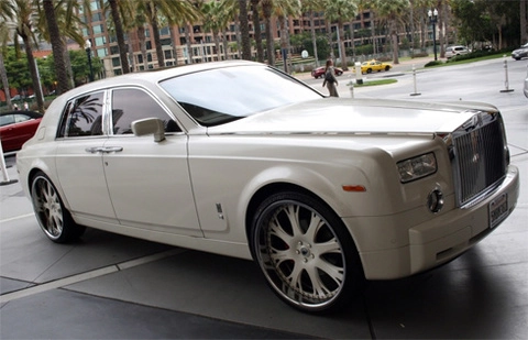  rolls-royce phantom độ toàn trắng - 2