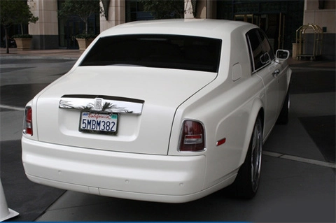  rolls-royce phantom độ toàn trắng - 3