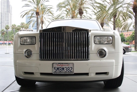  rolls-royce phantom độ toàn trắng - 5