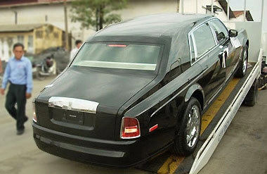  rolls-royce phantom đời 2008 cập cảng sài gòn - 3