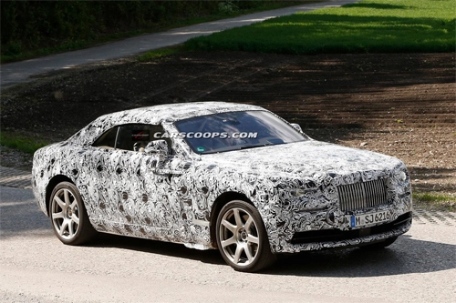  rolls-royce wraith mui trần xuất hiện trên đường thử - 1