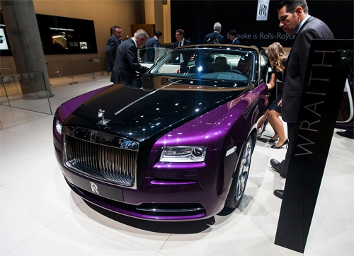  rolls-royce wraith ở frankfurt - 1