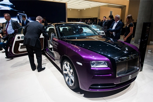  rolls-royce wraith ở frankfurt - 3