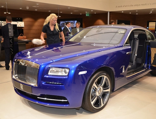  rolls-royce wraith ở frankfurt - 5