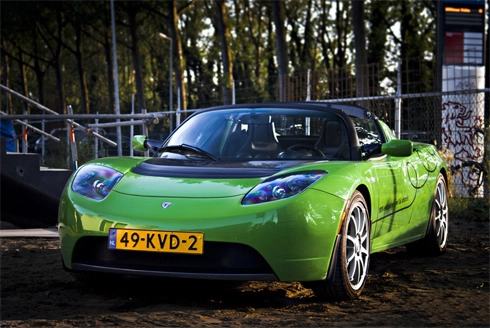  tesla roadster - ôtô điện của các trùm công nghệ - 1