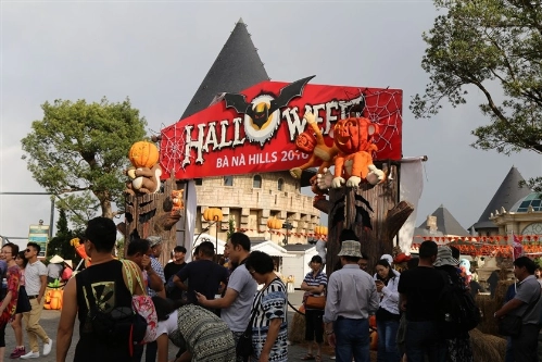 Trải nghiệm lễ hội halloween đặc sắc trên đỉnh bà nà - 1