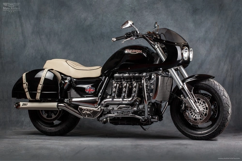  triumph rocket độ phong cách rolls-royce phantom - 1