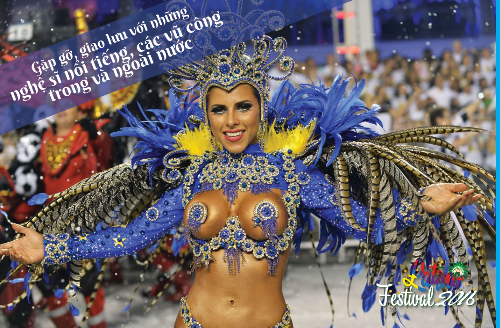 Vũ điệu samba cuồng nhiệt trong lễ hội latino - 3