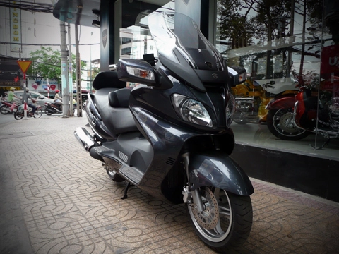  xe tay ga suzuki burgman 650 excutive về việt nam - 1