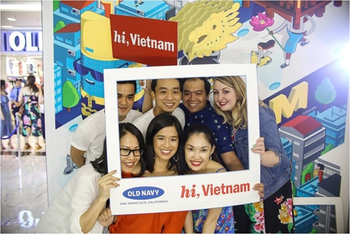  sao việt dự khai trương cửa hàng old navy - 7