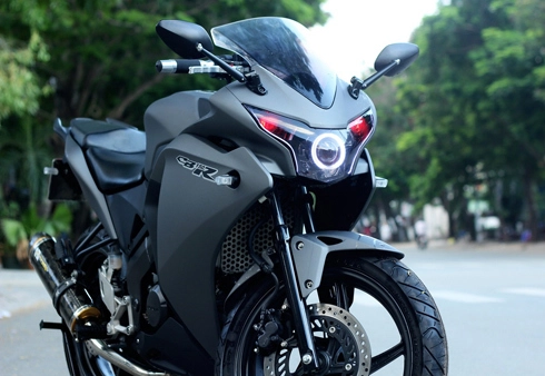  honda cbr150 bí ẩn với xám commander - 3