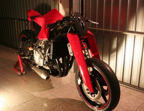  honda cbr600f concept lắp ráp tại nhà - 2