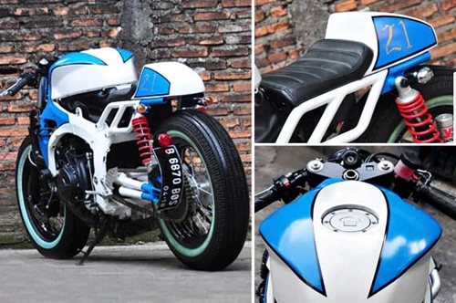  honda cbr600rr cafe racer lạ lẫm - 2