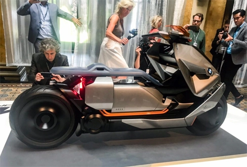  bmw concept link - scooter hạng sang siêu hầm hố - 1