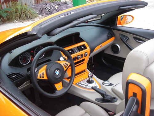  bmw m6 mui trần màu cam - 10