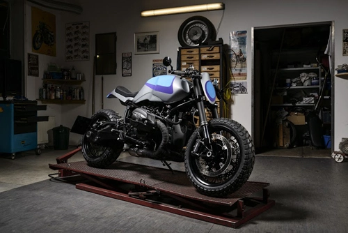  bmw r ninet track grinder- mẫu độ đầu tiên - 1