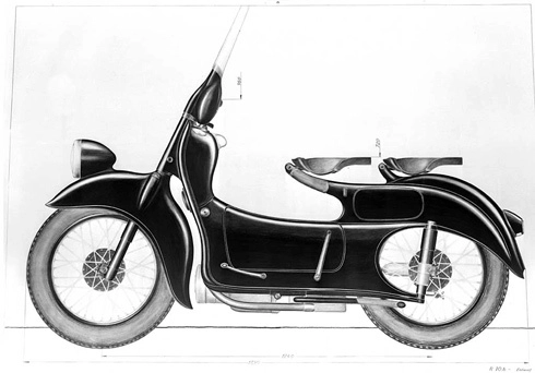  bmw r10 - scooter đời đầu của bmw - 2