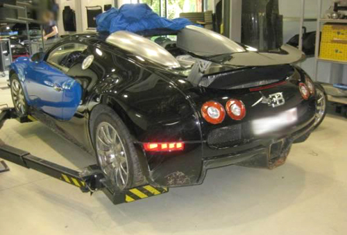  bỏ 250000 usd để mua siêu xe bugatti veyron bị tai nạn - 3