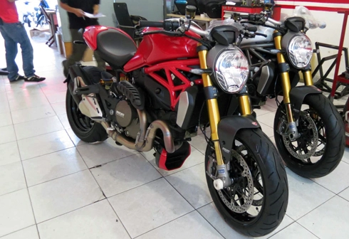  bộ đôi ducati monster 1200s 2014 đầu tiên tại việt nam - 3