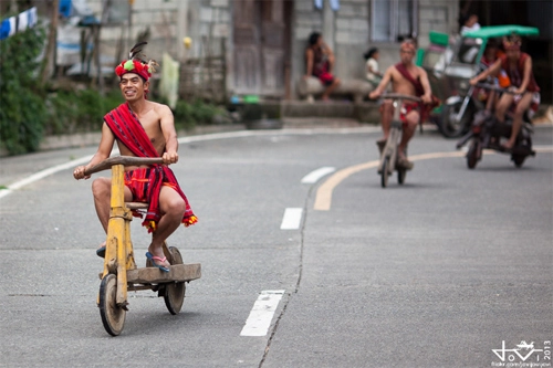  đua scooter gỗ ở philippines - 3