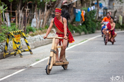  đua scooter gỗ ở philippines - 5