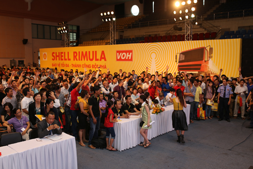  hàng nghìn tài xế xe tải tham dự ngày hội shell rimula r4 x - 2