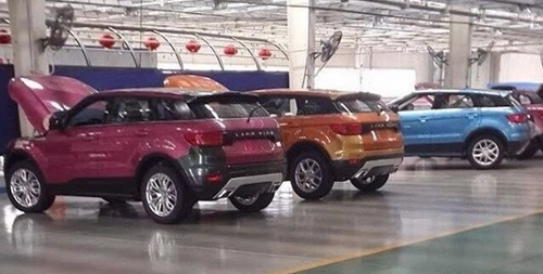  hàng nhái giống hệt range rover evoque tại trung quốc - 3