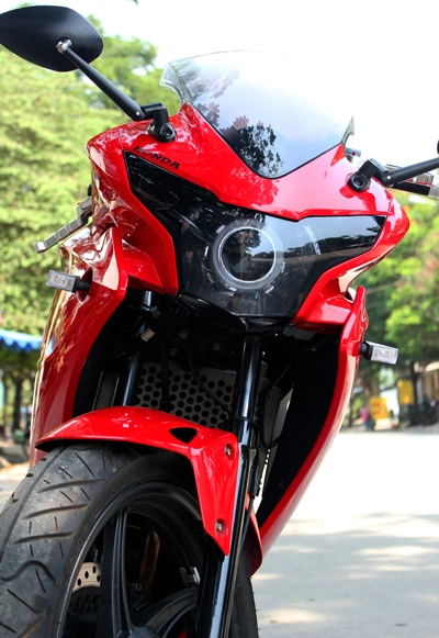  honda cbr150 bí ẩn với xám commander - 1