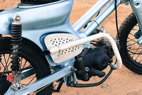  honda cub phong cách bobber độc đáo của sinh viên việt - 6