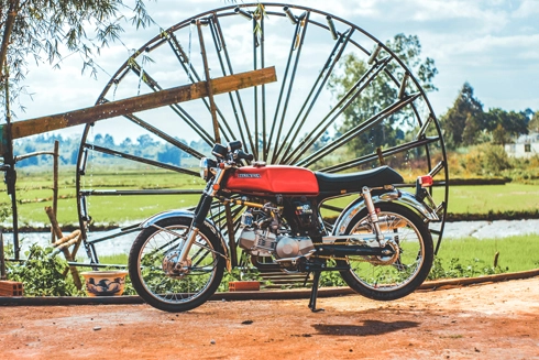  honda ss50 độ phá cách - 1