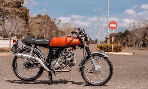  honda ss50 độ phá cách - 2