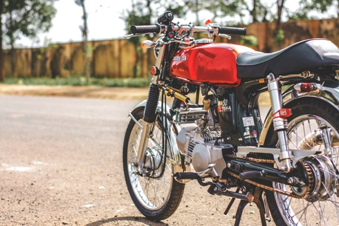  honda ss50 độ phá cách - 3