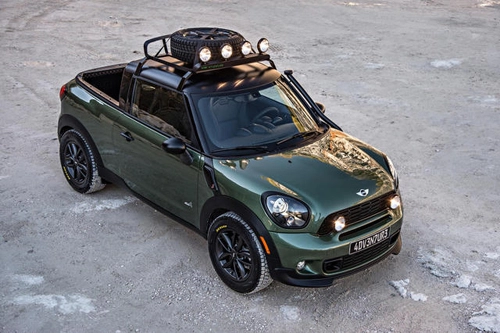  mini cooper s trở thành bán tải hầm hố - 1