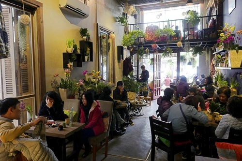 Những quán cà phê không gian xanh mát giữa lòng hà nội - 10