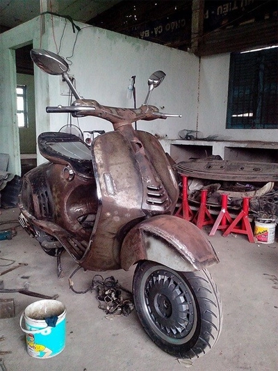  siêu xe tay ga vespa 946 gò từ tôn ở sài gòn - 1