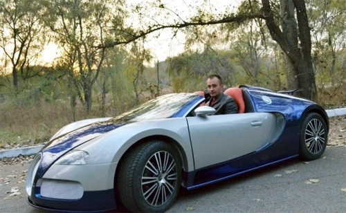  tự chế bugatti veyron cửa cắt kéo - 1