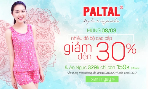 Ưu đãi hấp dẫn mừng 83 cùng paltal - 1