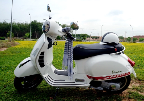  vespa super gts 125 - thử sức đường dài - 1