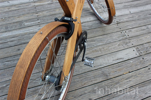  xe đạp điện bằng gỗ sồi - 11